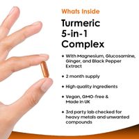 New Leaf Turmeric 5 in1 Capsules